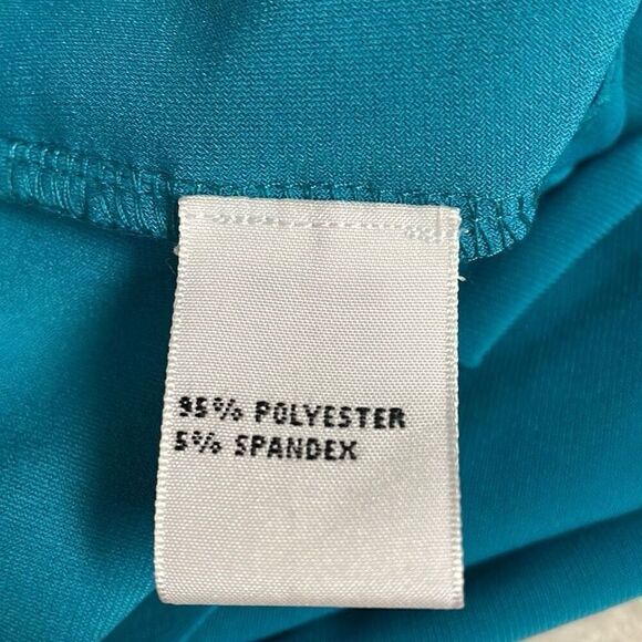 JOSEPHINE STUDIO Women’s Teal Open Front Cardigan Pockets Lagenlook Size Small - Picture 8 of 9